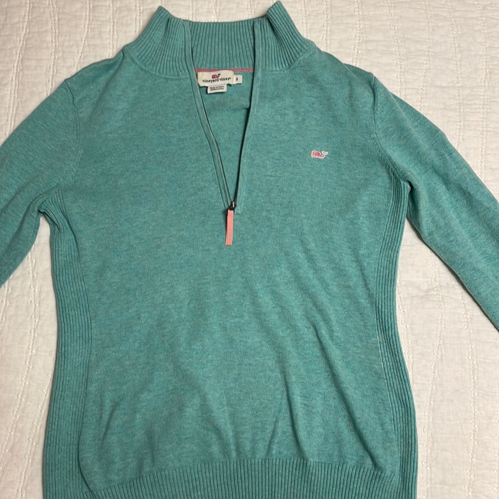 Vineyard Vines Quarter Zip Sweater